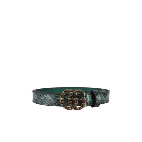 cintura gucci con strass